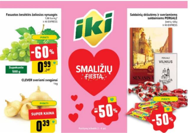 36 savaitės (2024.09.02-09.08) rekomenduojamų prekybos centru (LIDL, IKI, THOMAS PHILIPPS, AIBĖ, GRŪSTĖ ir VYNOTEKA) naujausios nuolaidos ir akcijos